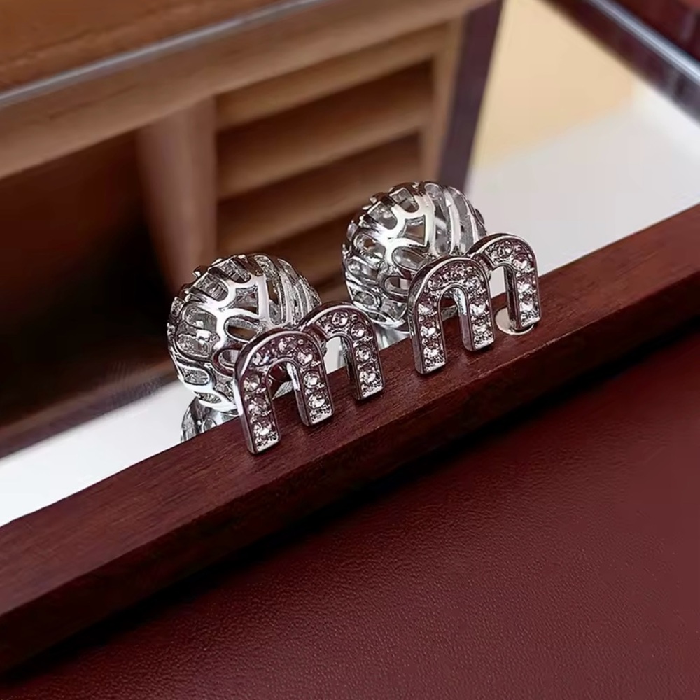 Crystal M Earrings